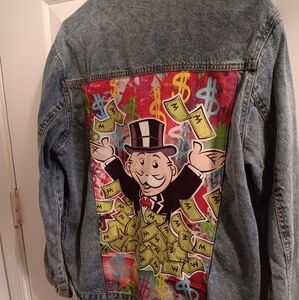 Monopoly denim jacket